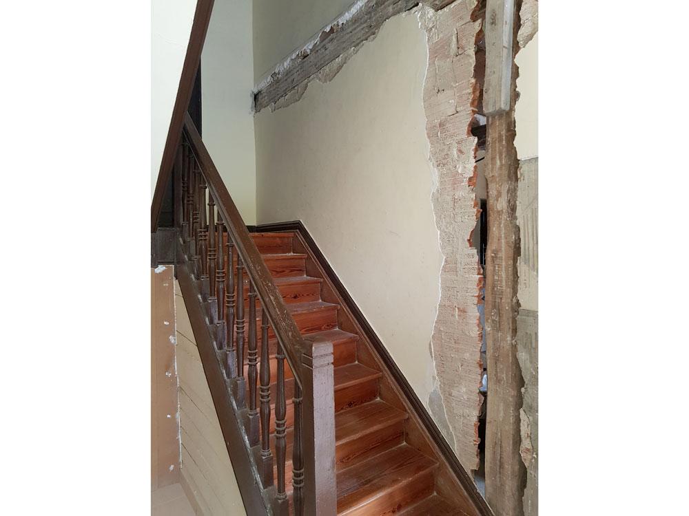 Rehabilitación estructura edificio viviendas