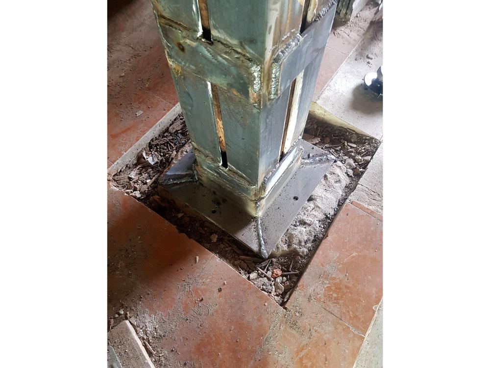 Rehabilitación estructura edificio viviendas