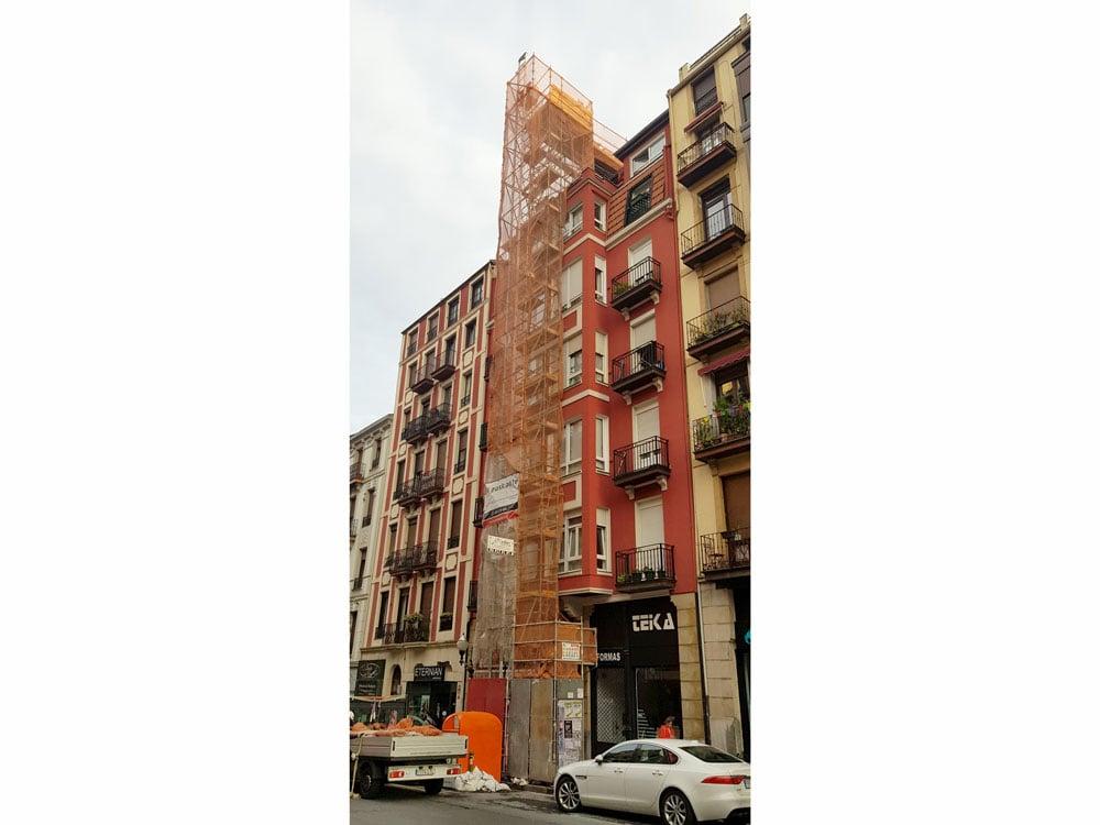 Rehabilitación Fachada Bilbao Bizkaia