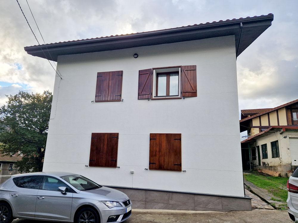 Rehabilitación energética fachada Zalla Bizkaia