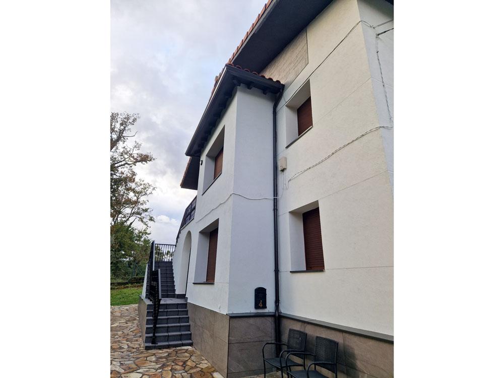 Rehabilitación energética fachada Zalla Bizkaia