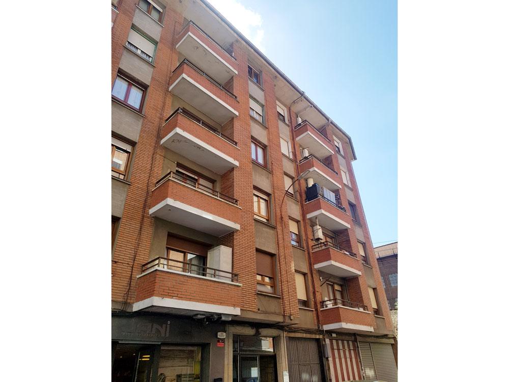 Rehabilitación fachada cubierta ascensor Bizkaia