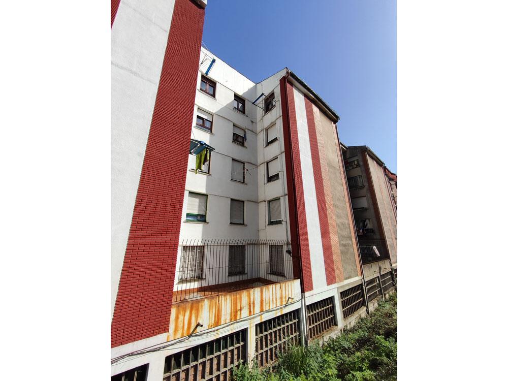 Rehabilitación fachada cubierta ascensor Bizkaia