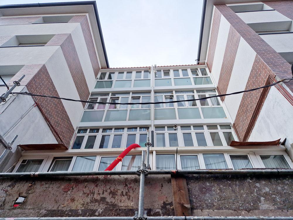 Rehabilitación energética fachada Getxo Bizkaia