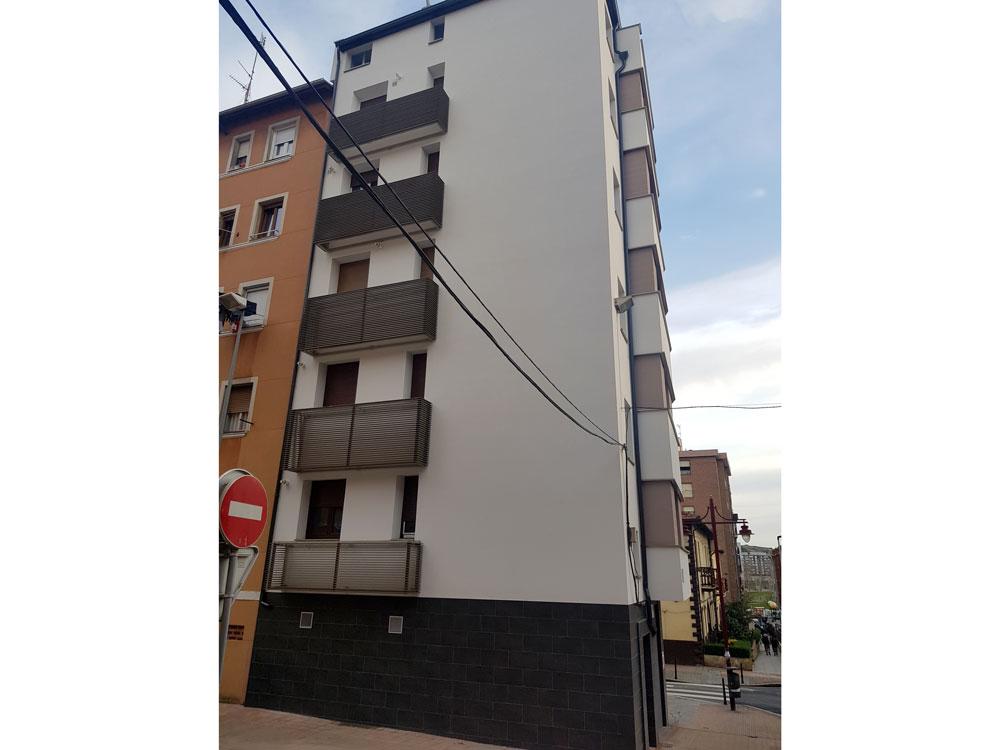 Rehabilitación energética fachada Barakaldo