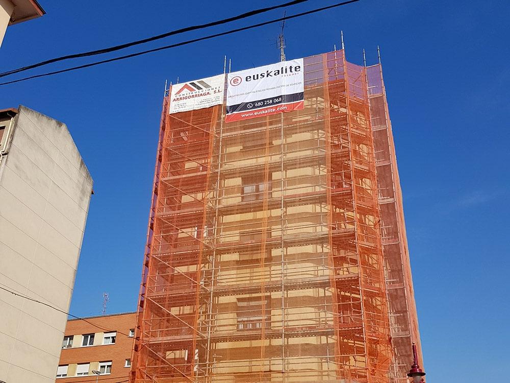 Rehabilitación Fachada Bilbao Bizkaia Euskalite